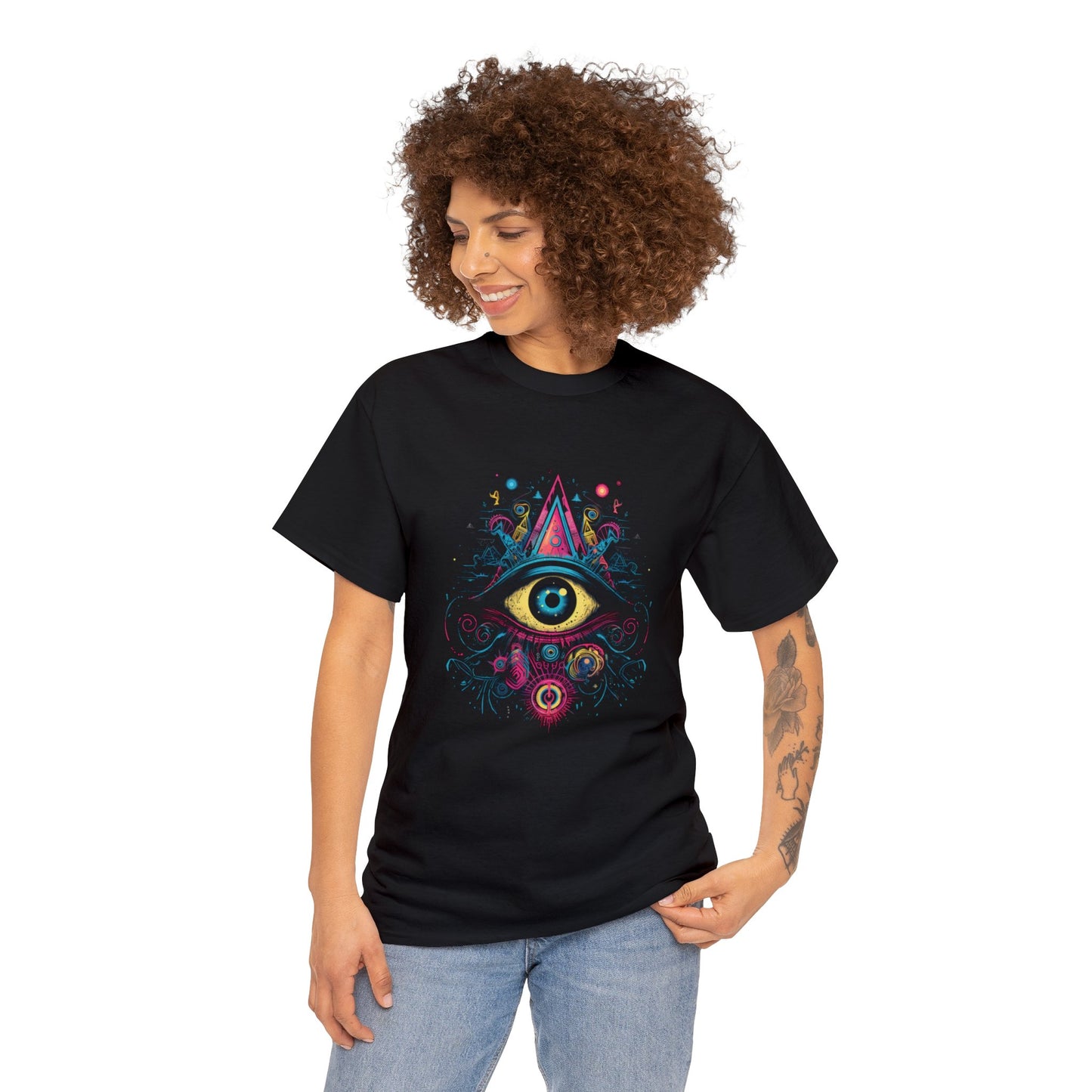 Colorful eye tshirt